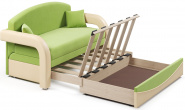 Детский диван Алекс велюр макс Зеленый 28 M